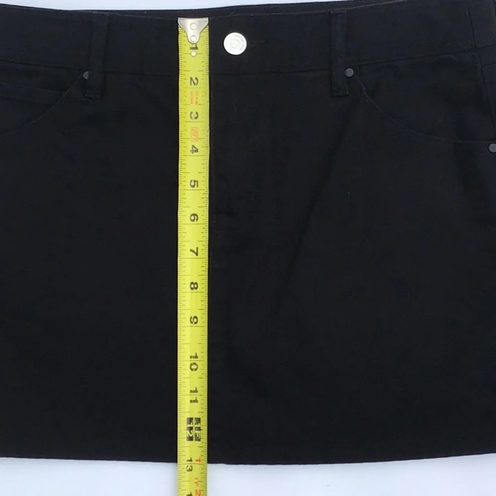 Aritzia Wilfred Free Black Straver Denim Mini Skirt - Picture 7 of 7